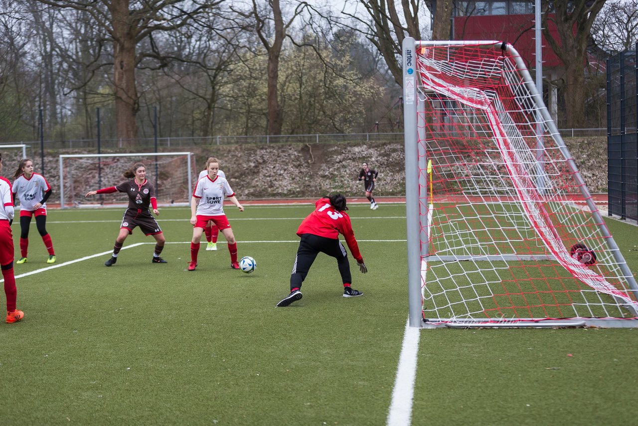 Bild 281 - B-Juniorinnen Walddoerfer - St.Pauli : Ergebnis: 4:1